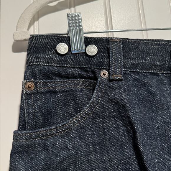 Margaret Howell Edwin Denim Pencil Skirt Dark Wash Size 27 - Picture 2 of 6